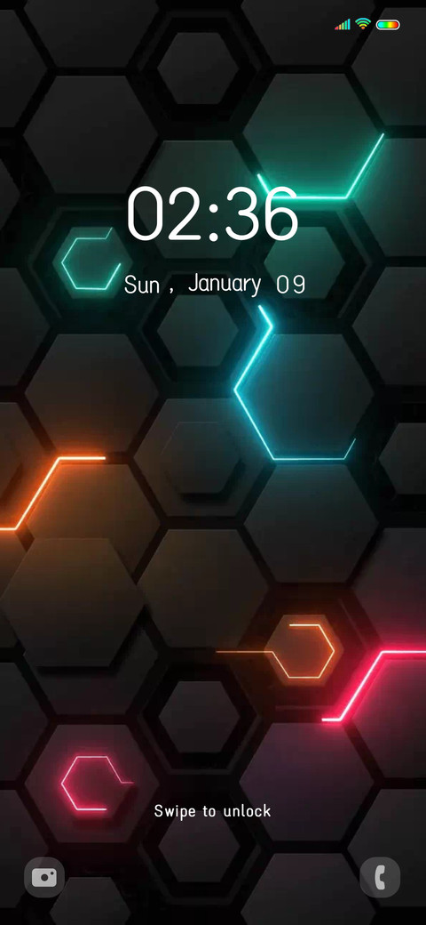 Laser technology screenshot