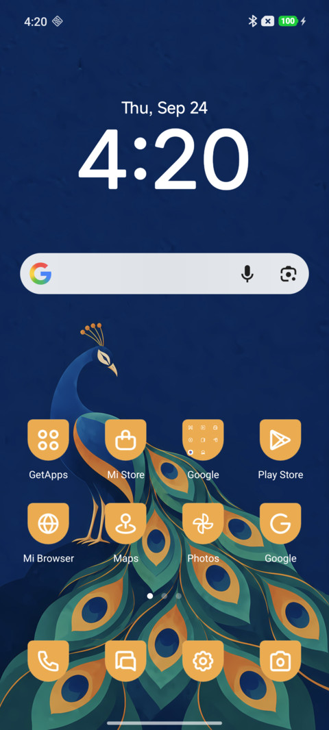 Peacock Grace screenshot