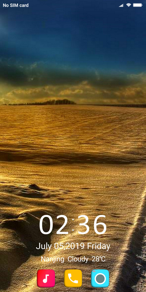 Desert Sand W10 screenshot