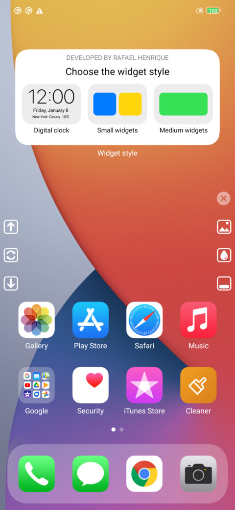 iOS 14X Pro screenshot