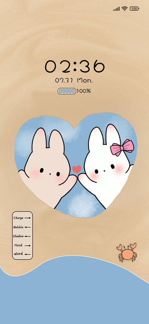 Rabbit Love Beach screenshot