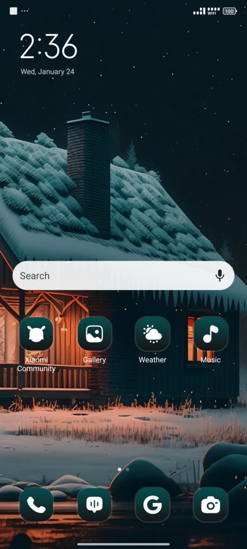 Winter Retreat screenshot