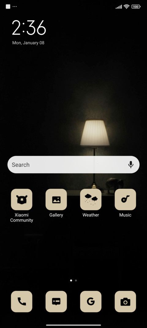 Table Lamp screenshot