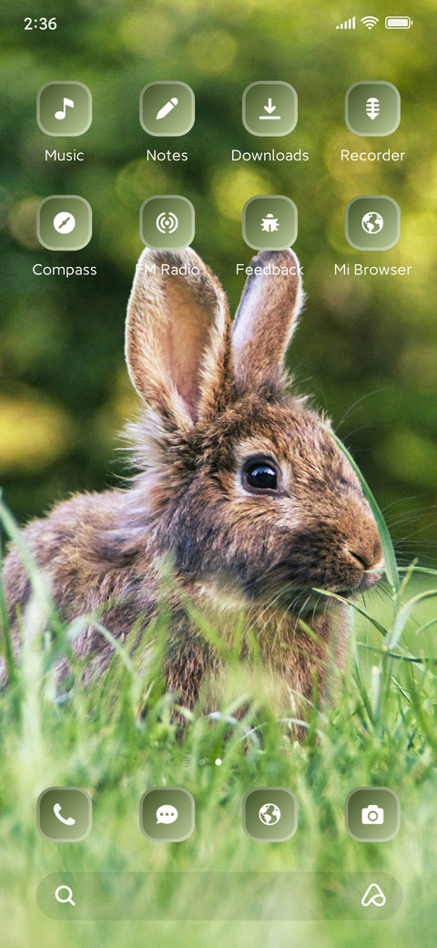 Rabbit in Grass screenshot