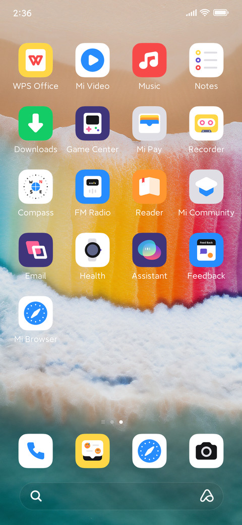 Colorful Sea screenshot