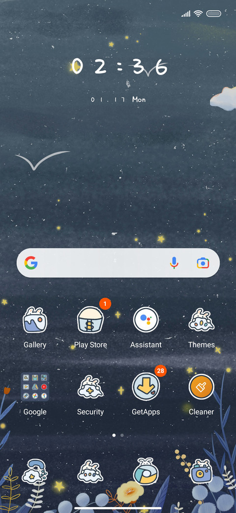 Starry screenshot