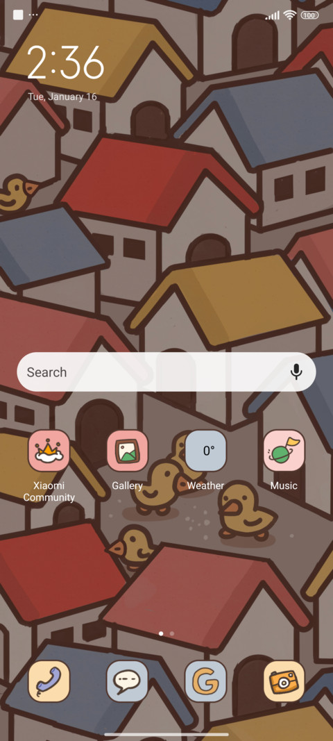 Foraging chicks screenshot