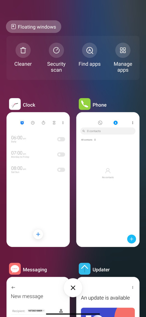Cosmos UI screenshot