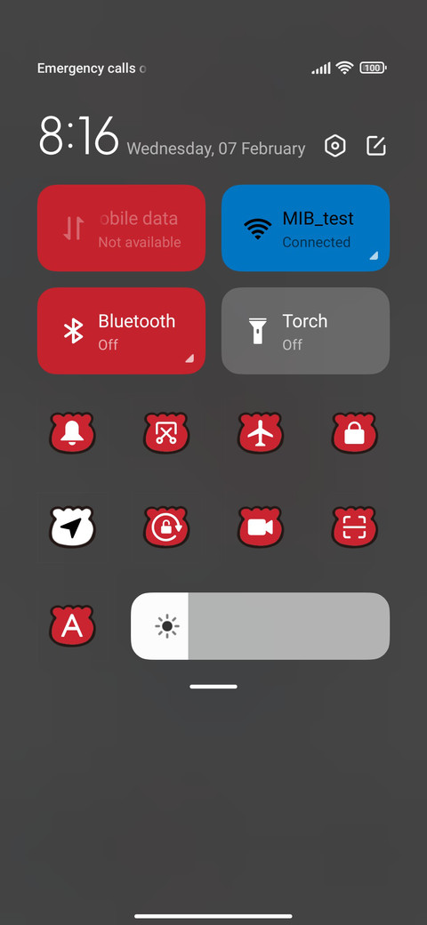 Kitty red blue screenshot