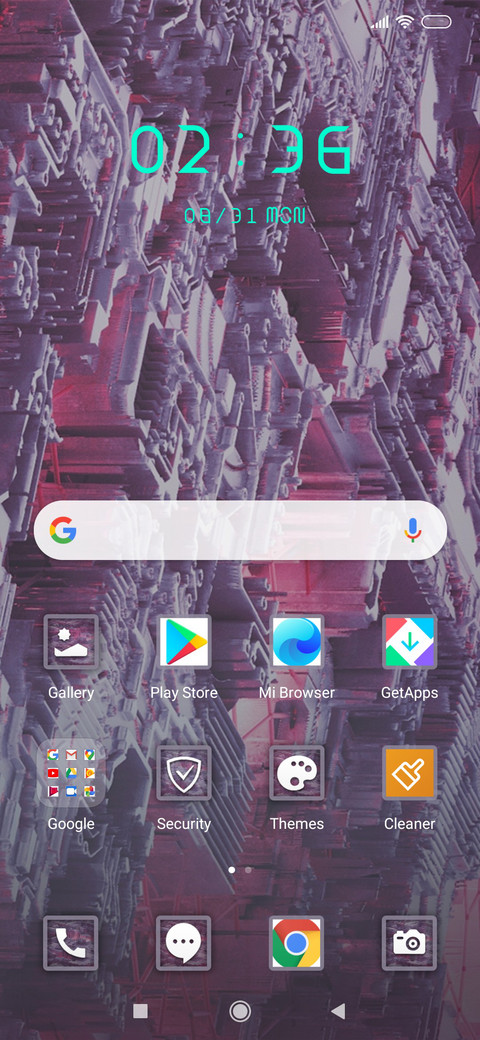 Abstract Tangle_3MDS screenshot