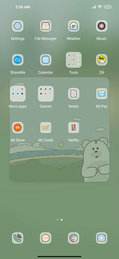 Bear spring screenshot