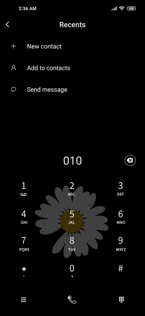 Daisy widget screenshot