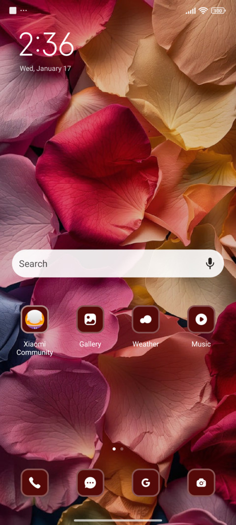 Petals screenshot