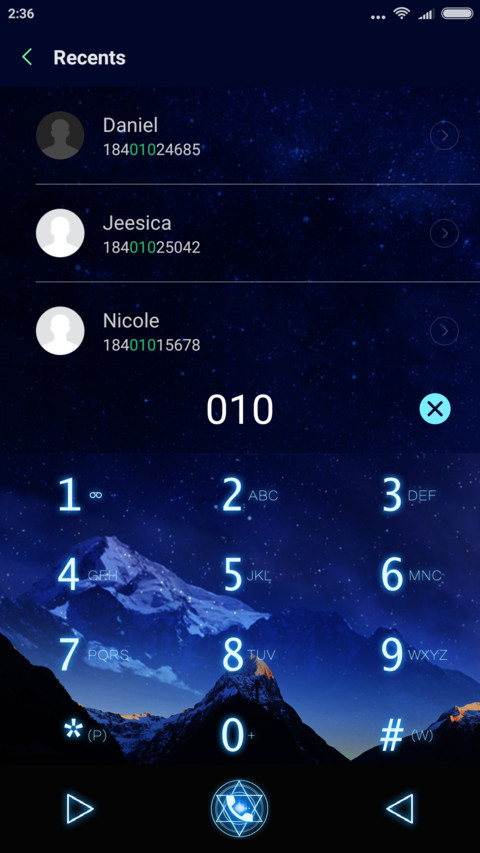 Magic array screenshot