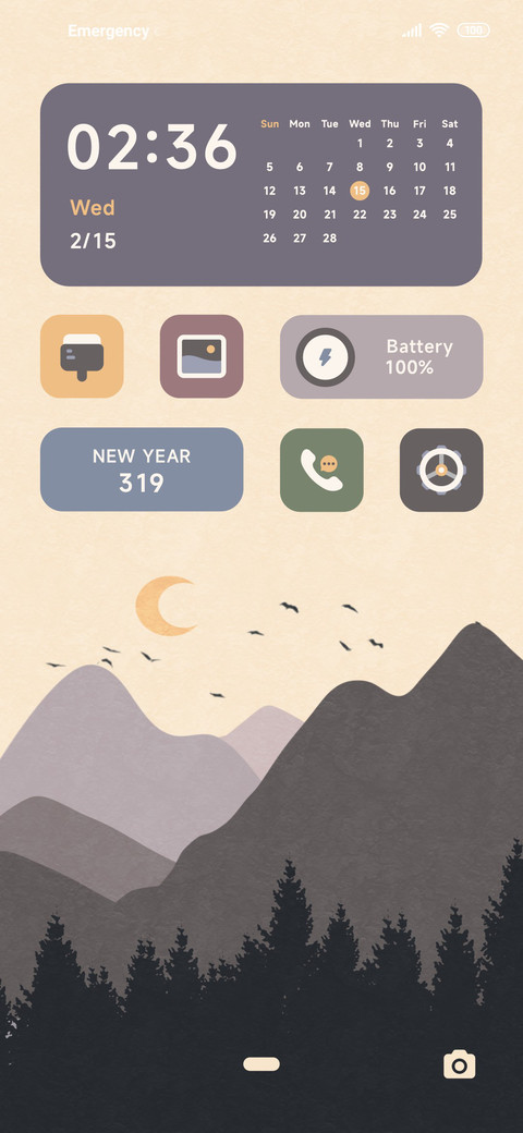 Mountain moon screenshot