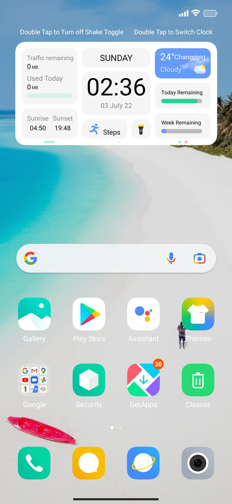 Refresh UI screenshot
