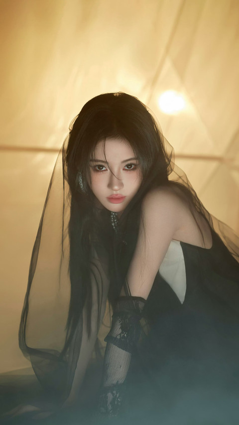 黑纱女王鞠婧祎 screenshot
