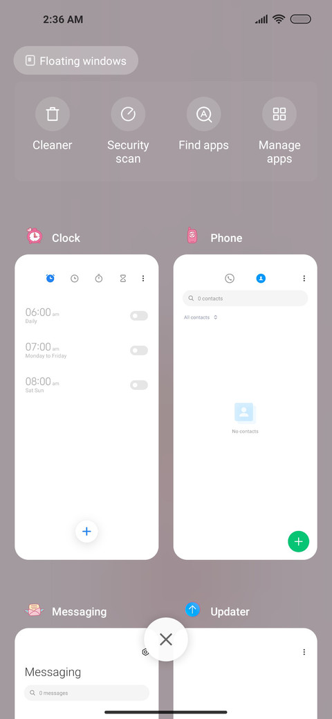 Version trouble screenshot