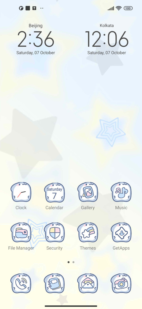 Shark Shake Clock screenshot