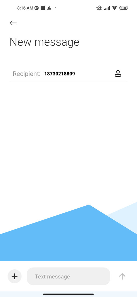 Blue Geometry screenshot