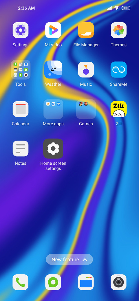 Transparent screenshot