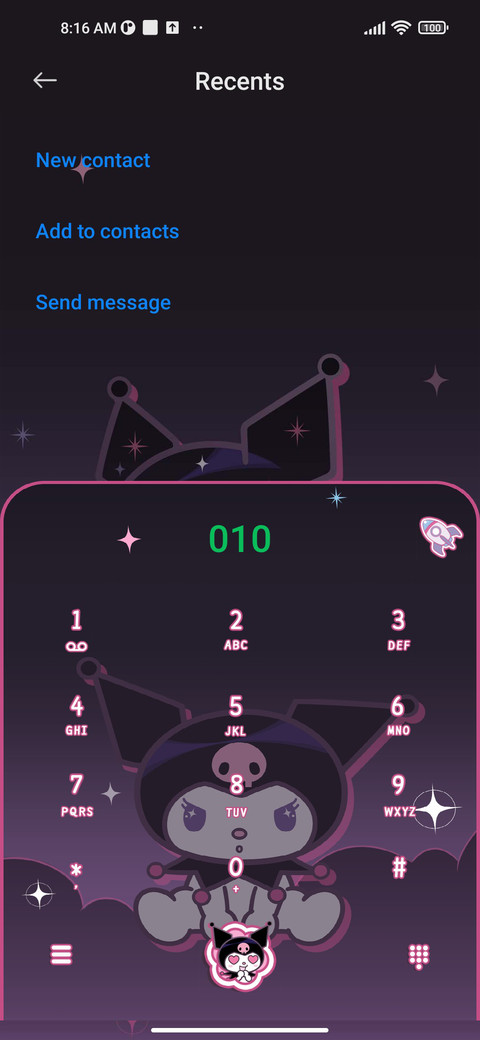 Kuromi Stickers screenshot