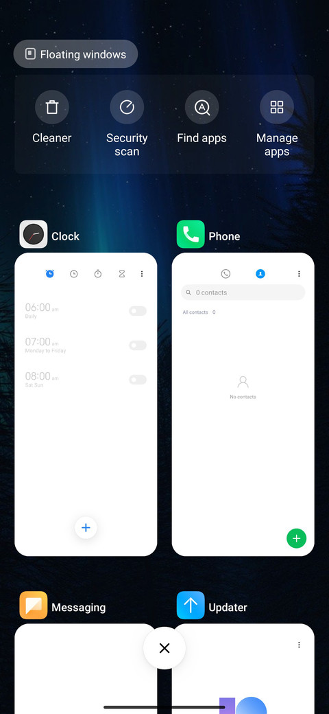 Aurora screenshot