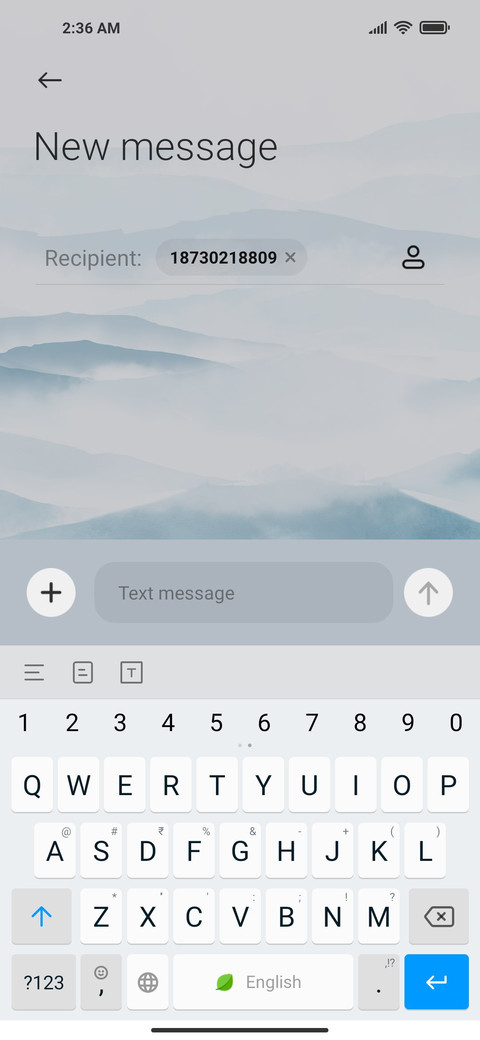 Cloud and mountain screenshot