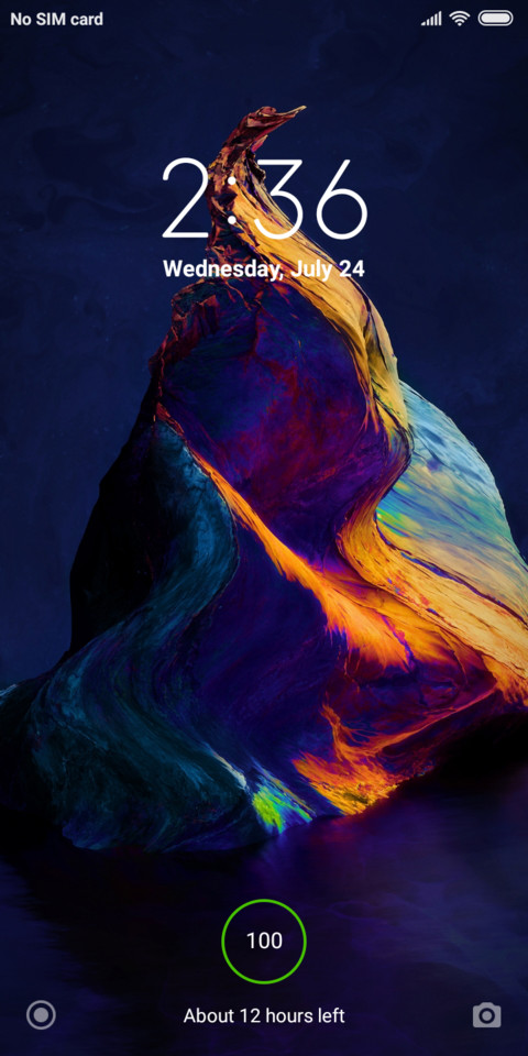 OnePlus dark screenshot