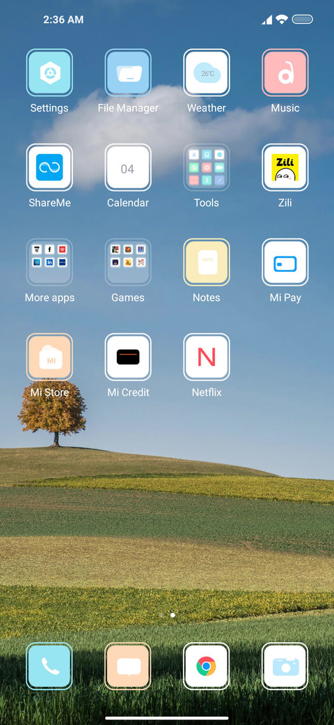Eye protection screenshot