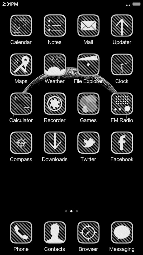 IosMidnight screenshot