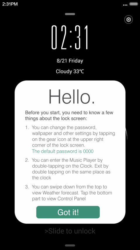 IosMidnight screenshot