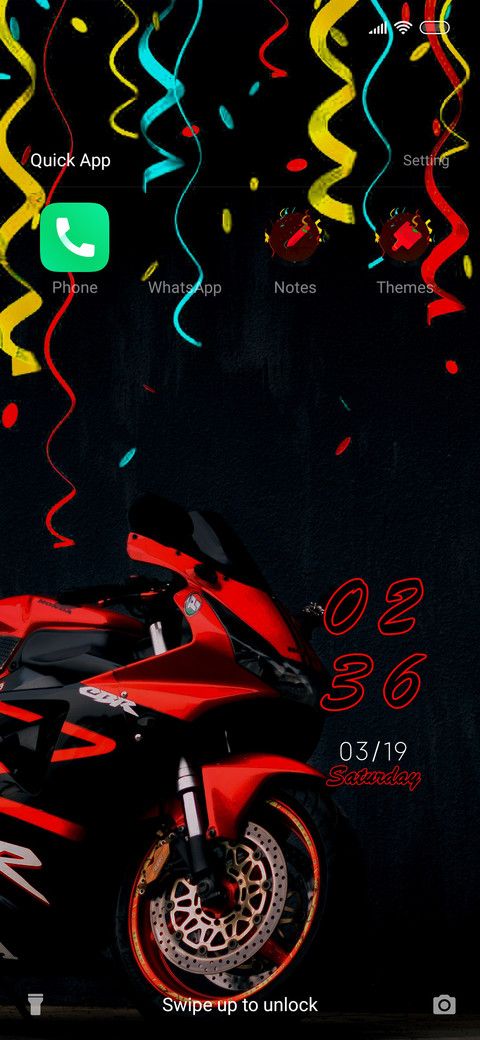 Red Black Bike screenshot