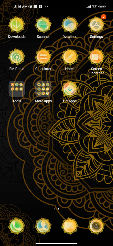 Golden Mandalas screenshot