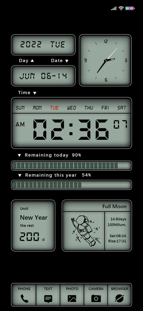 LCD components screenshot