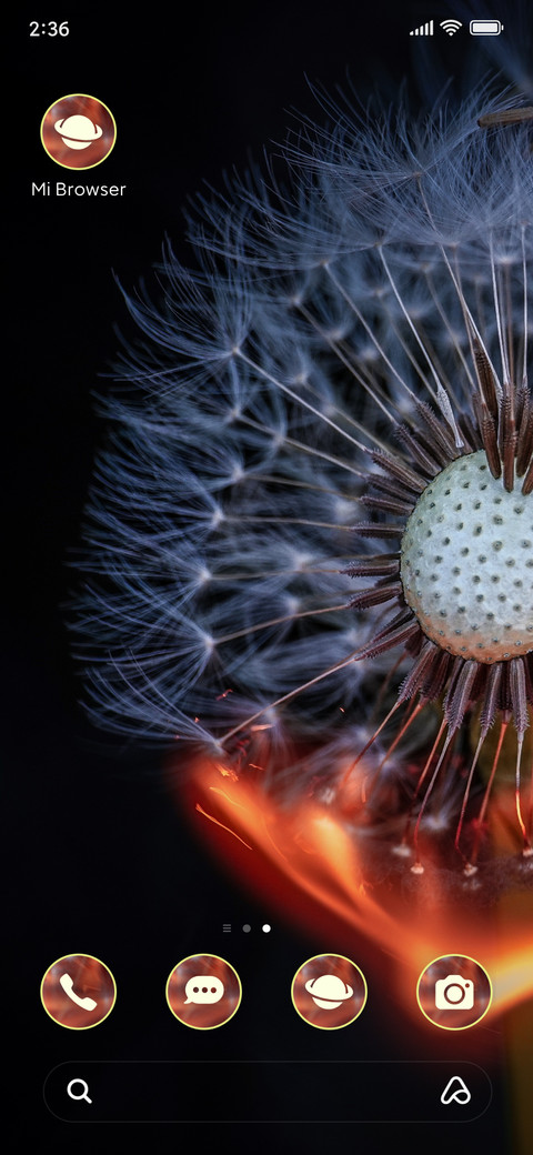 fire dandelion screenshot