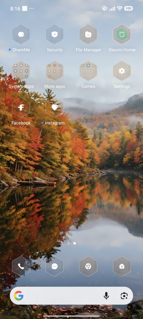 Autumn Reflection screenshot