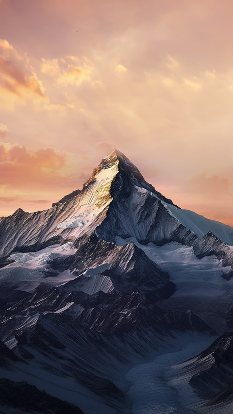雪山之巅的壮丽风光 screenshot