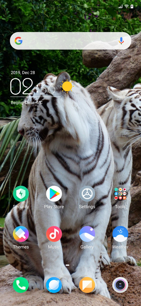 Tiger White screenshot