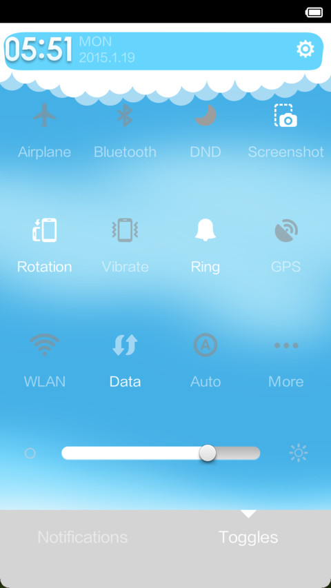 Cloud screenshot
