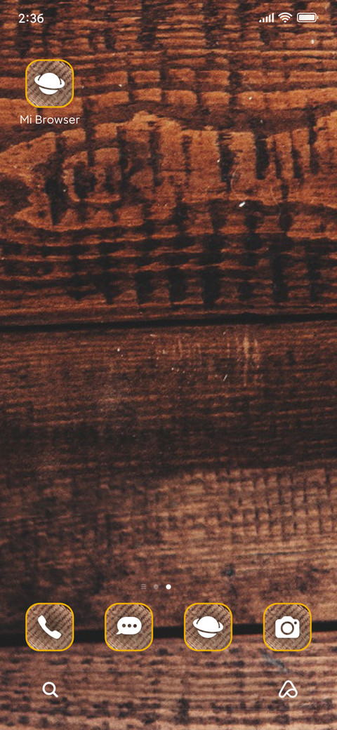 wooden pad screenshot