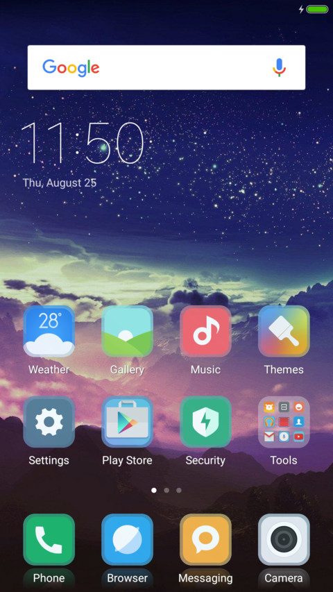 Clouds screenshot