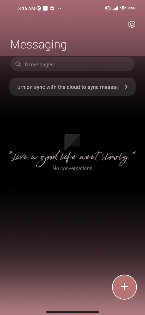 Pink Black Smart screenshot
