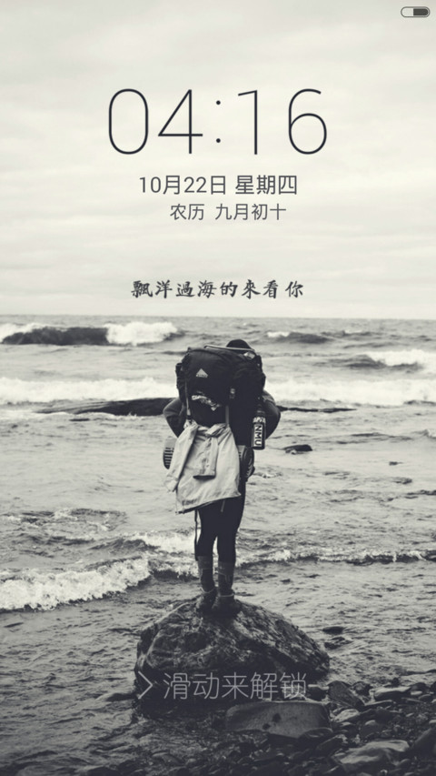 漂洋过海来看你（双锁屏） screenshot