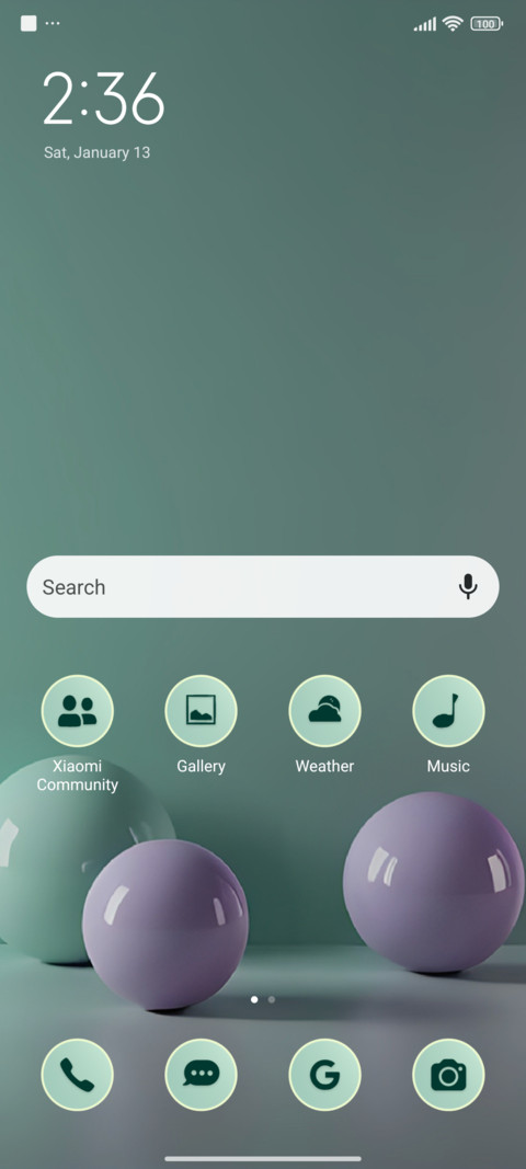 minimal balls screenshot