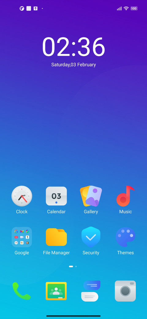 H UI screenshot