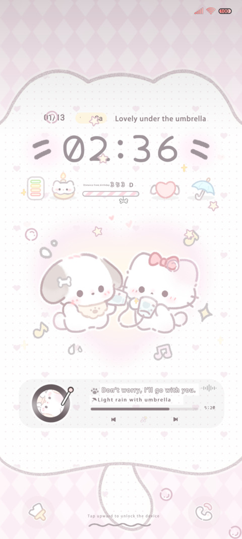 Budding umbrella screenshot