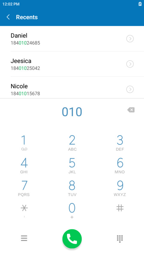 Android black  5x5 (In design) screenshot