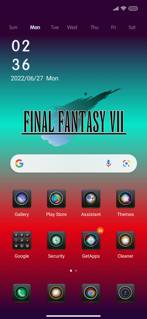 FINFANXV V 12.5 screenshot