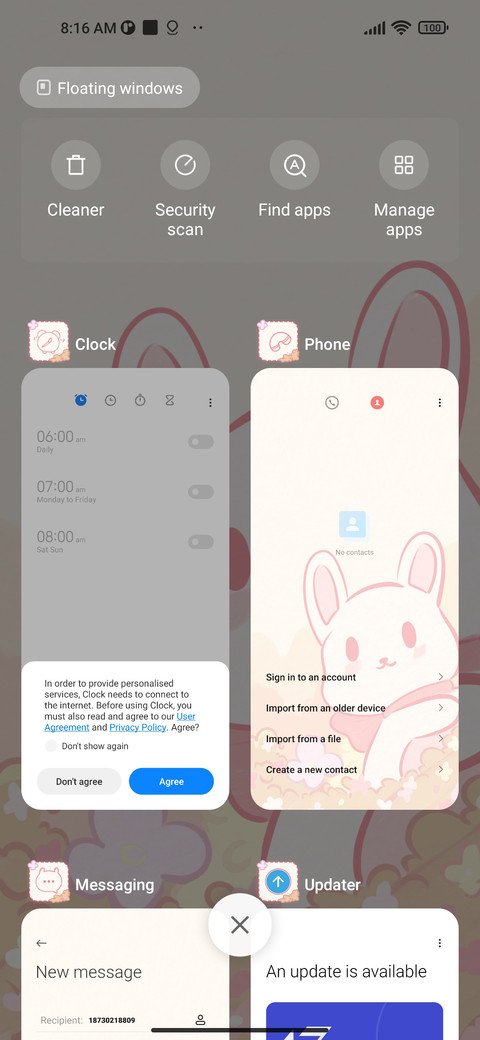 Rabbit Pink Garden screenshot
